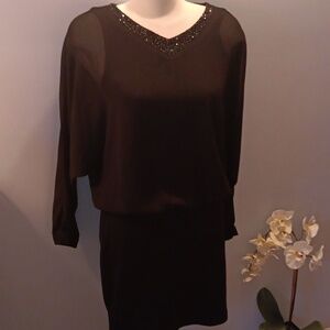 Vera Modal black cocktail dress